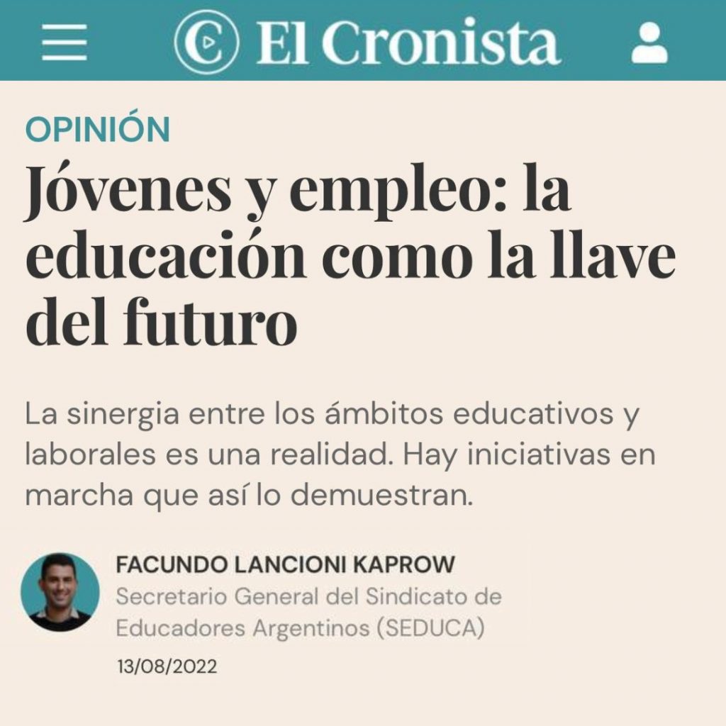 Jóvenes y empleo: la educación como la llave del futuro